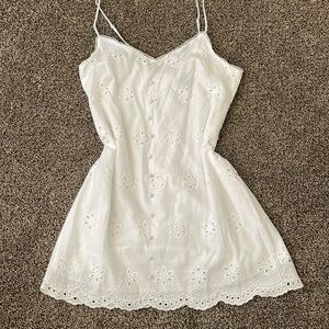 White Summer Mini Dress